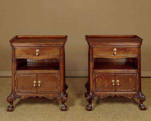 Pair of Mahogany Side Cabinets C.1930