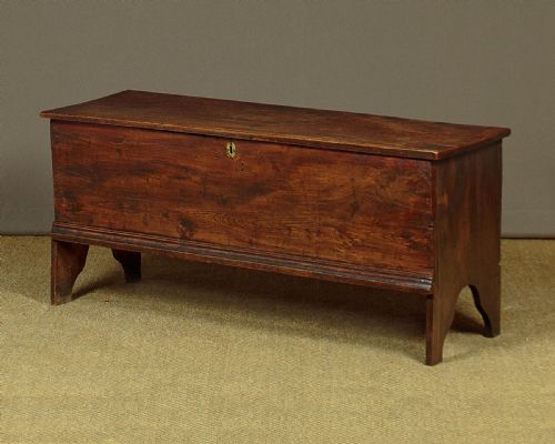 Elm Six Plank Chest C.1700