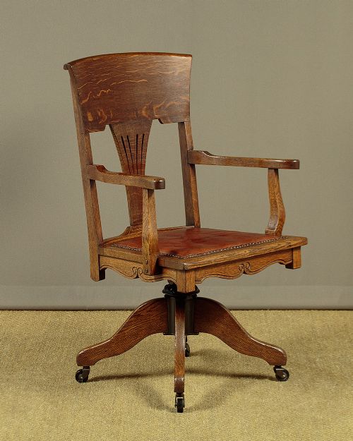 Revolving Desk Chair C.1910