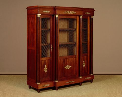 Empire Style Bookcase C.1930