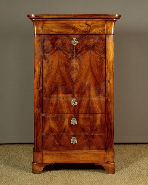 Narrow Secretaire Abattant C.1840