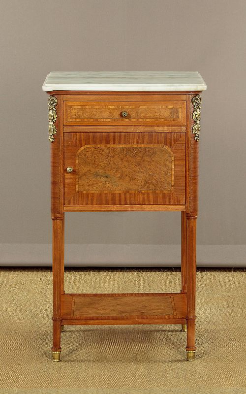 Marble Top Side Cabinet C.1910