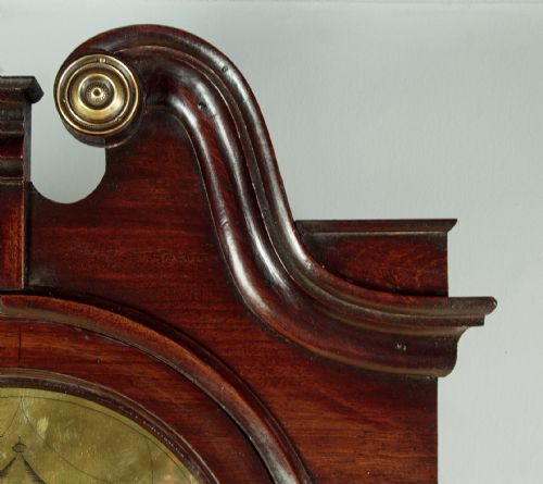 fig 3. Mahogany Longcase Clock by Watkin Owen of Llanrwst c.1800