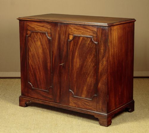 Mahogany Linen Press C.1810