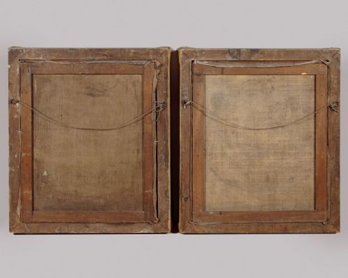 PAIR OF PORTRAITS OF A LADY GENTLEMAN C1820 - ADDITIONAL PHOTO 9