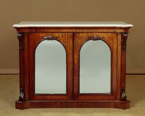 Marble Top Side Cabinet C.1860