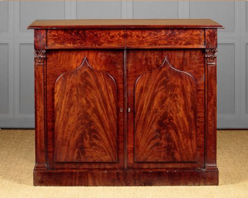 Mahogany Chiffonier Side Cabinet C.1860