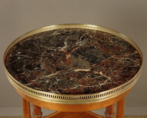 MARBLE TOP DUMB WAITER C1900 - ADDITIONAL PHOTO 3
