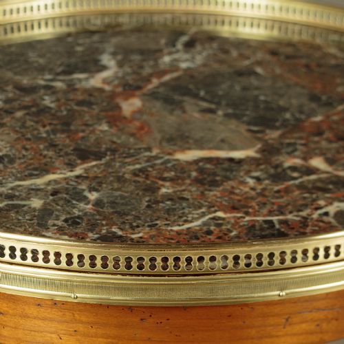 MARBLE TOP DUMB WAITER C1900 - ADDITIONAL PHOTO 4