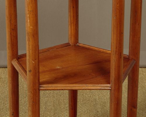 MARBLE TOP DUMB WAITER C1900 - ADDITIONAL PHOTO 6