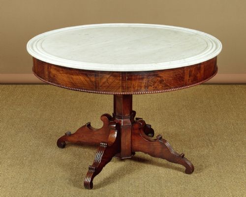 Marble Top Gueridon Centre Table C.1860