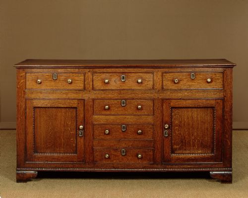 Oak Welsh Dresser Base C.1820