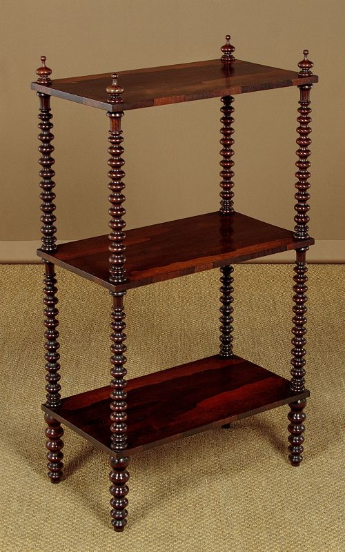 Small Rosewood Dumb Waiter C.1880