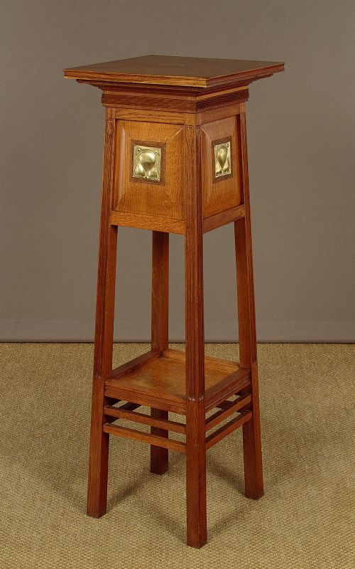 Arts & Crafts Jardiniere Stand C.1910