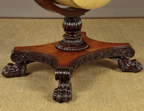 ROSEWOOD PEMBROKE SIDE TABLE C1840 - ADDITIONAL PHOTO 8