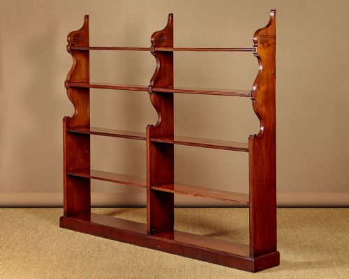 Walnut Open Bookshelves C.1880