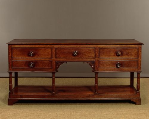 Welsh Open Potboard Dresser Base C.1820