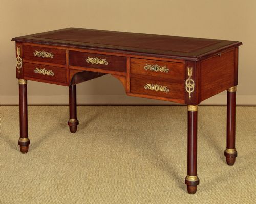French Empire Style Bureau Plat C.1930