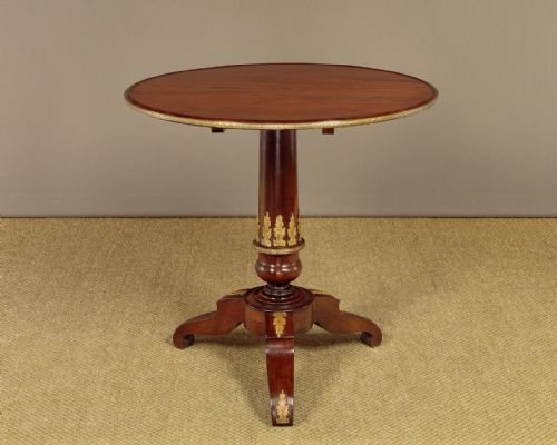 French Empire Tripod Table C.1820