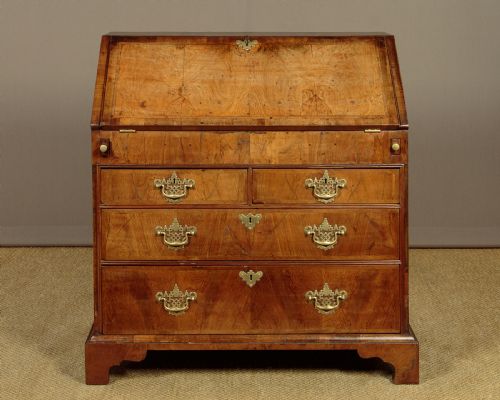 Queen Anne Walnut Bureau C.1710