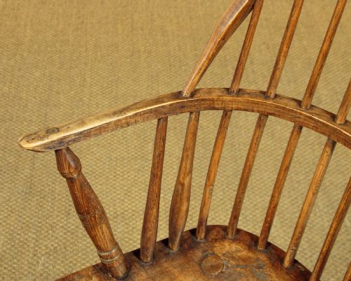 ASH ELM WINDSOR CHAIR C1820 - ADDITIONAL PHOTO 7