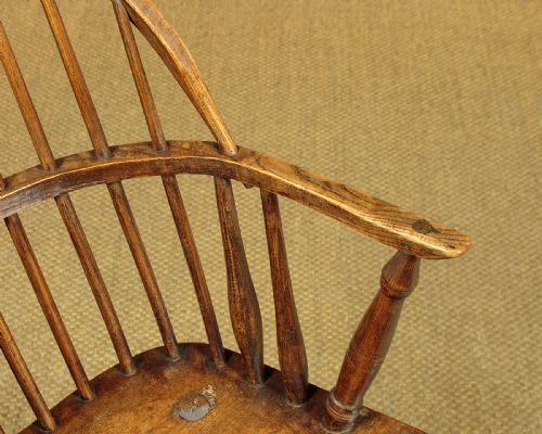 ASH ELM WINDSOR CHAIR C1820 - ADDITIONAL PHOTO 8