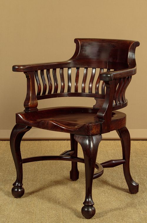 Walnut Desk Chair C.1905