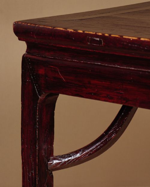 CHINESE ELM SIDE TABLE C1860 - ADDITIONAL PHOTO 5