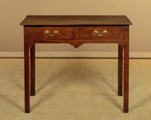 Georgian Oak Side Table C.1800