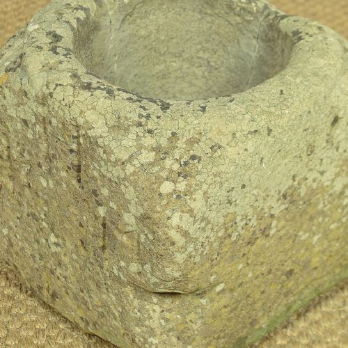 TWO 18THC STONE MORTARS - ADDITIONAL PHOTO 6