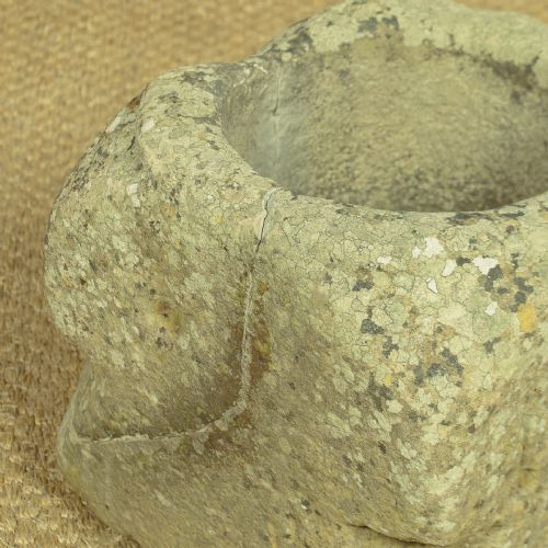 TWO 18THC STONE MORTARS - ADDITIONAL PHOTO 7