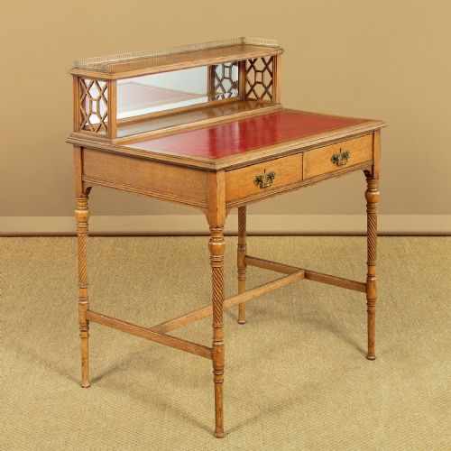 Small Oak Writing Desk C.1890