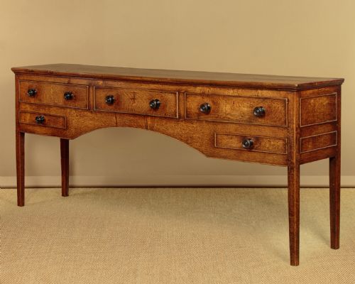 Long Shropshire Dresser Base C.1780