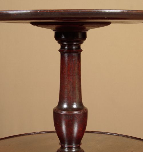 GEORGIAN MAHOGANY DUMB WAITER C1800 - ADDITIONAL PHOTO 5