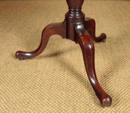 GEORGIAN MAHOGANY DUMB WAITER C1800 - ADDITIONAL PHOTO 8