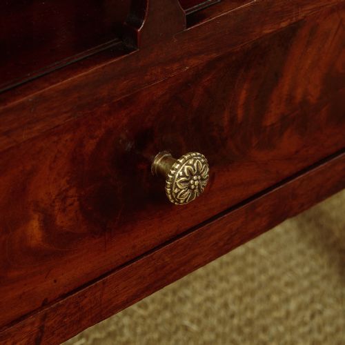 MAHOGANY CANTERBURY OR MAGAZINE TIDY C1830 - ADDITIONAL PHOTO 9