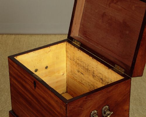 GEORGIAN MAHOGANY WINE COOLER C1820 - ADDITIONAL PHOTO 5