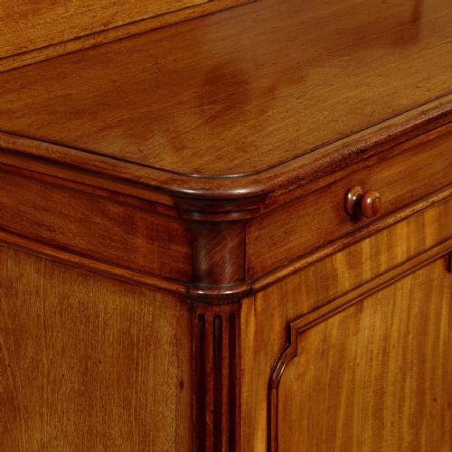 MAHOGANY SIDE CABINET C1860 - ADDITIONAL PHOTO 7