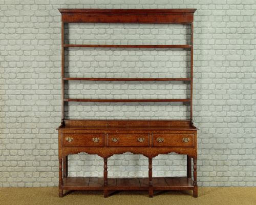 Welsh Dresser with Open Rack & Potboard C.1810