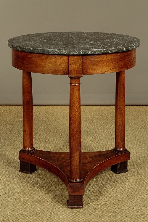 Small French Empire Gueridon Side Table C.1840