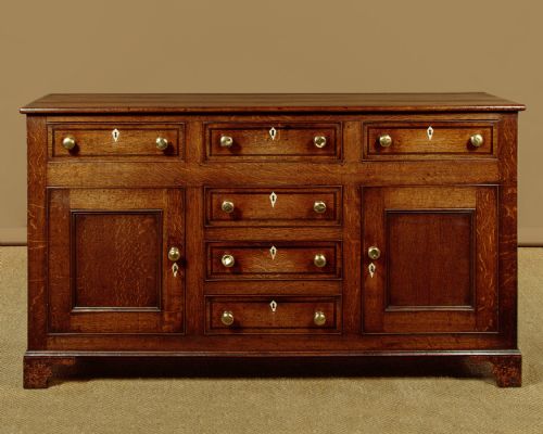 Oak Welsh Dresser Base C.1830