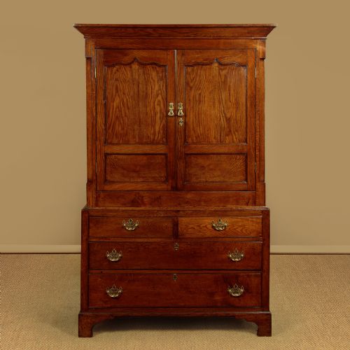 Welsh Oak Kitchen Cupboard C.1790