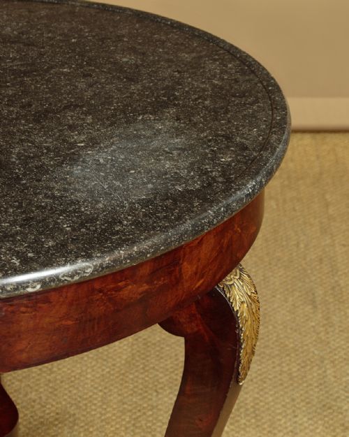 FRENCH EMPIRE GUERIDON CENTRE TABLE C1820 - ADDITIONAL PHOTO 5