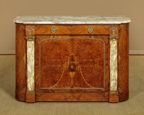 Small Marble Top Sideboard by Guerin of Paris C.1920