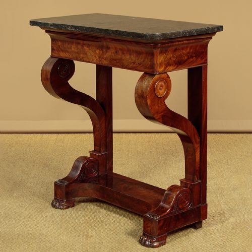 Small Mahogany Console Table C.1840