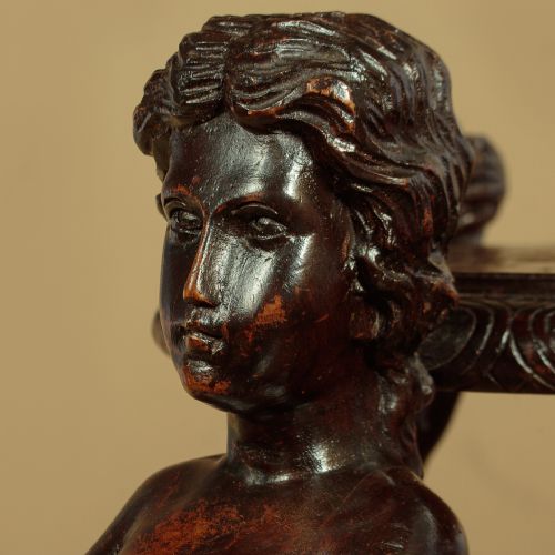 CARVED PEDESTAL C1890 - ADDITIONAL PHOTO 7