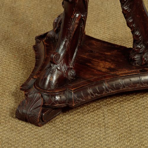 CARVED PEDESTAL C1890 - ADDITIONAL PHOTO 11
