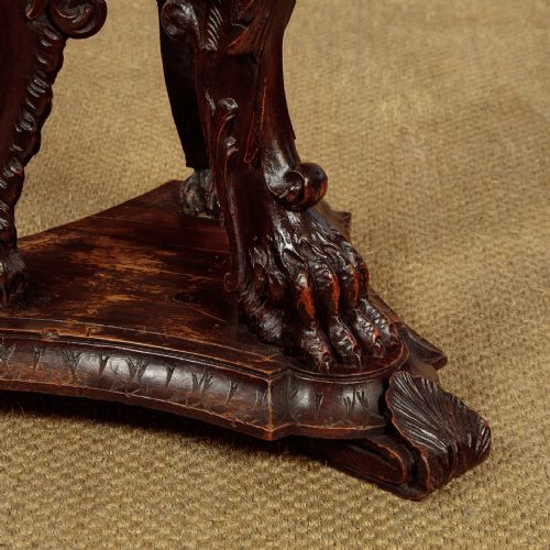 CARVED PEDESTAL C1890 - ADDITIONAL PHOTO 12