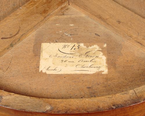 MARBLE TOP GUERIDON CENTRE TABLE WITH BRASS MOUNTED BASE C1830 - ADDITIONAL PHOTO 10