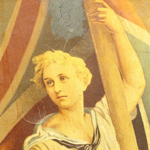 SCRAP WORK FOLDING SCREEN C1890 - ADDITIONAL PHOTO 13